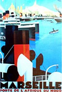 YY023 ARTS DECO TRANSPORTS MARITIMES